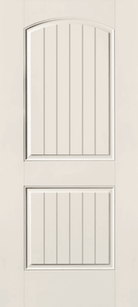 Two Panel Arch Door