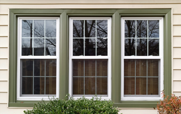 single hung window